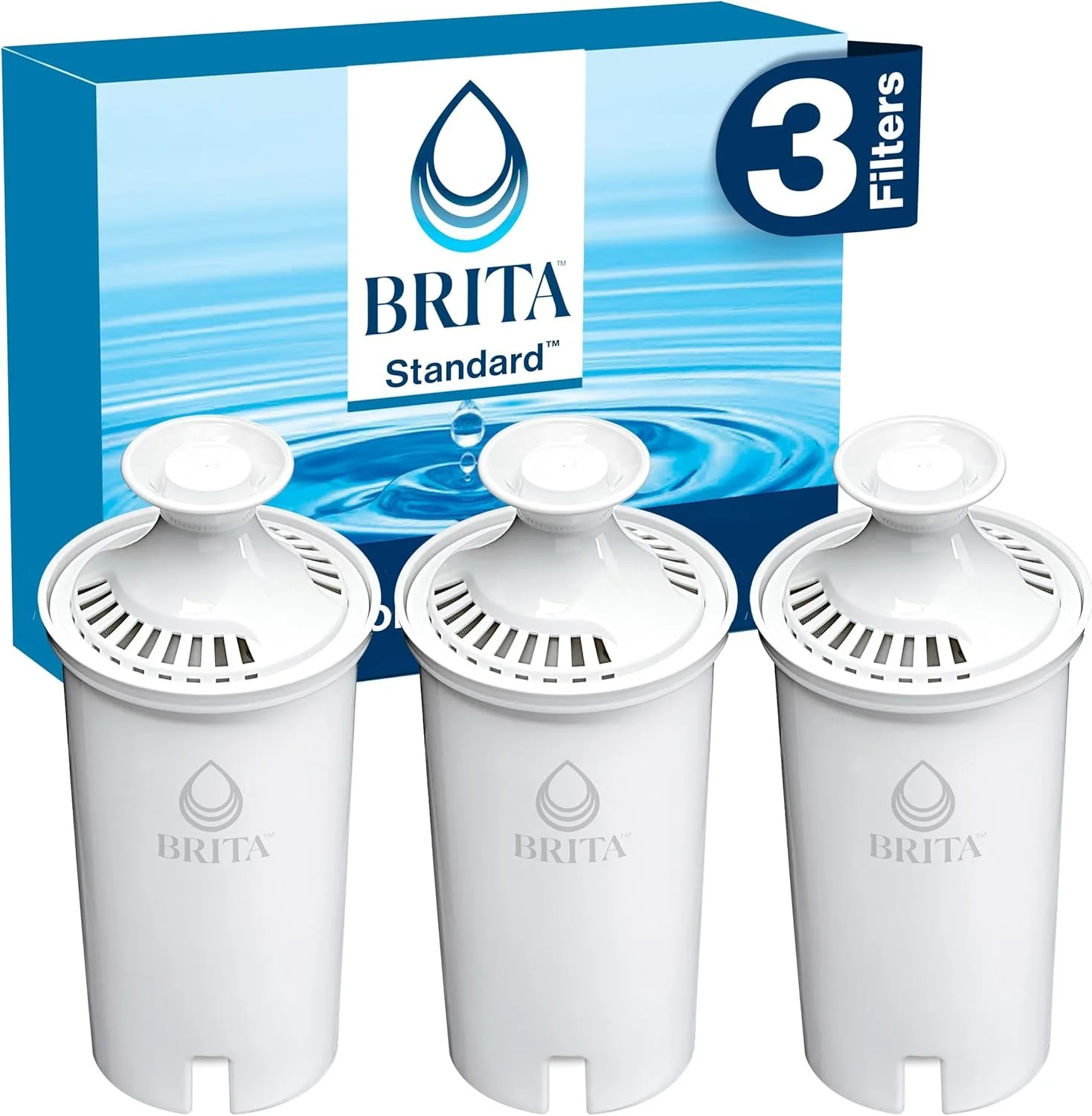 Brita Standard Replacement Filters (3-Pack)