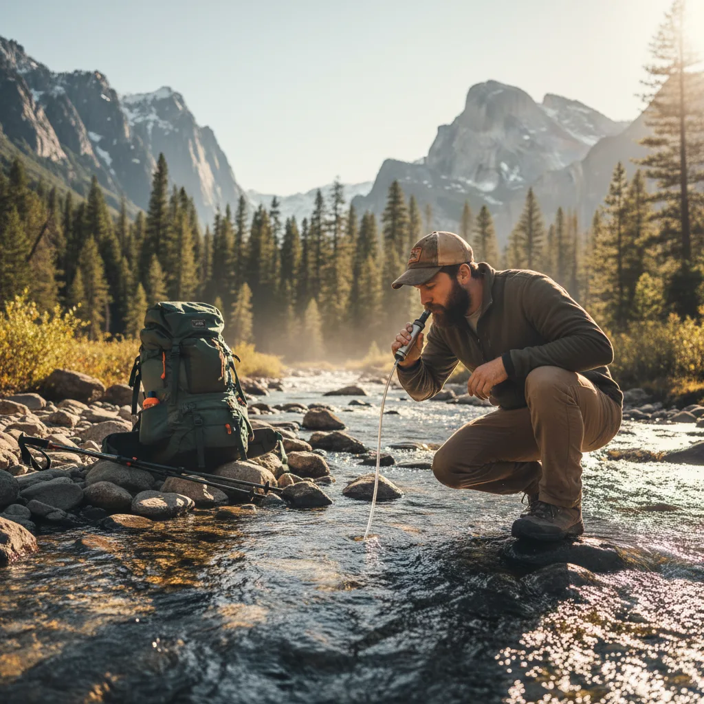 Ultralight water filters for hiking and backpacking