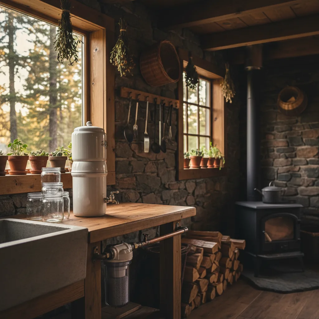 Complete water filtration for off-grid homesteads