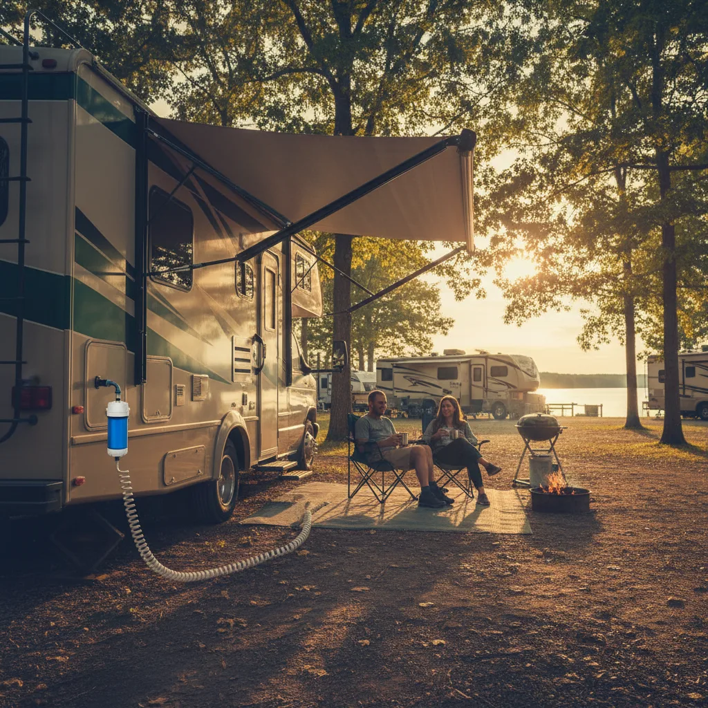 Water filtration systems for RV and van life